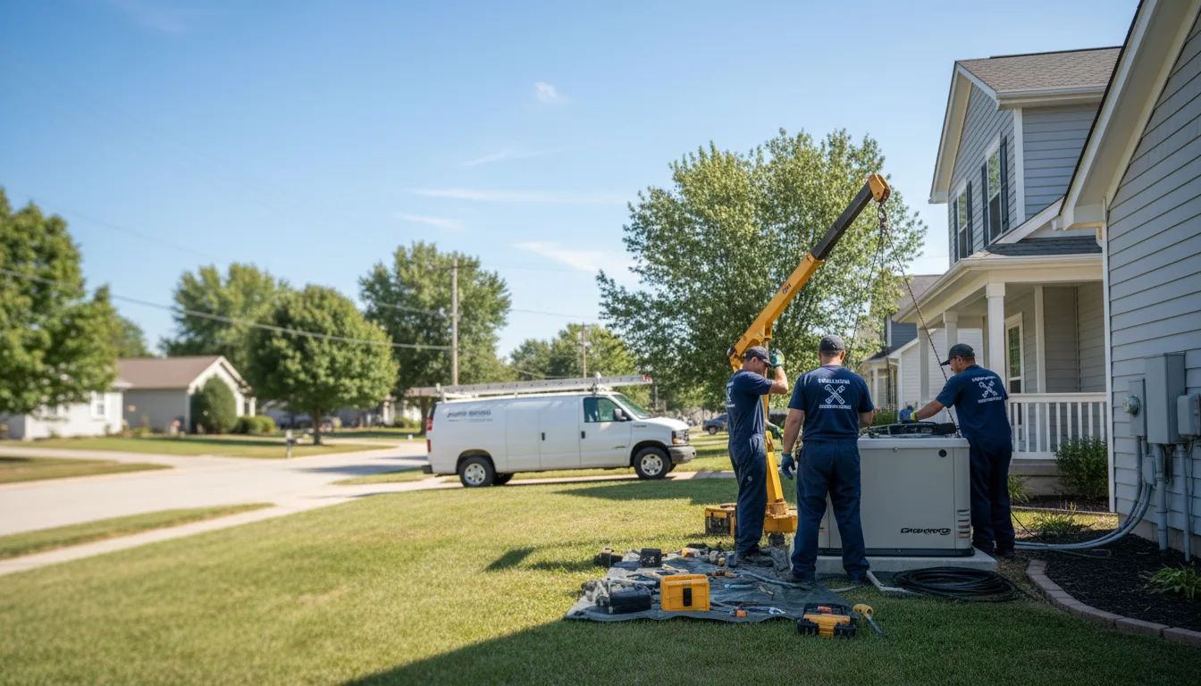 Generator Installation in Hamilton, OH near me